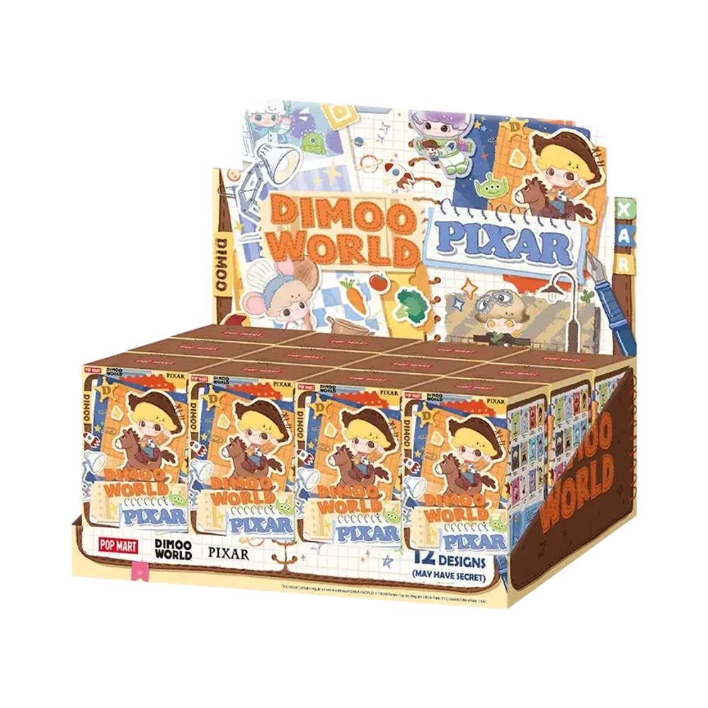 POP MART DIMOO WORLD x PIXAR Series Figures [Assortment Box]