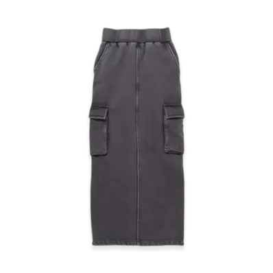 GOD SELECTION XXX Pigment Long Skirt GXL-A26-SK-01 "Black"