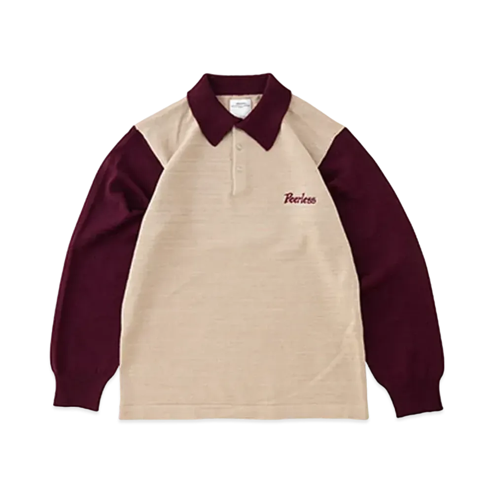 visvim GODFREY KNIT L/S "Burgundy"