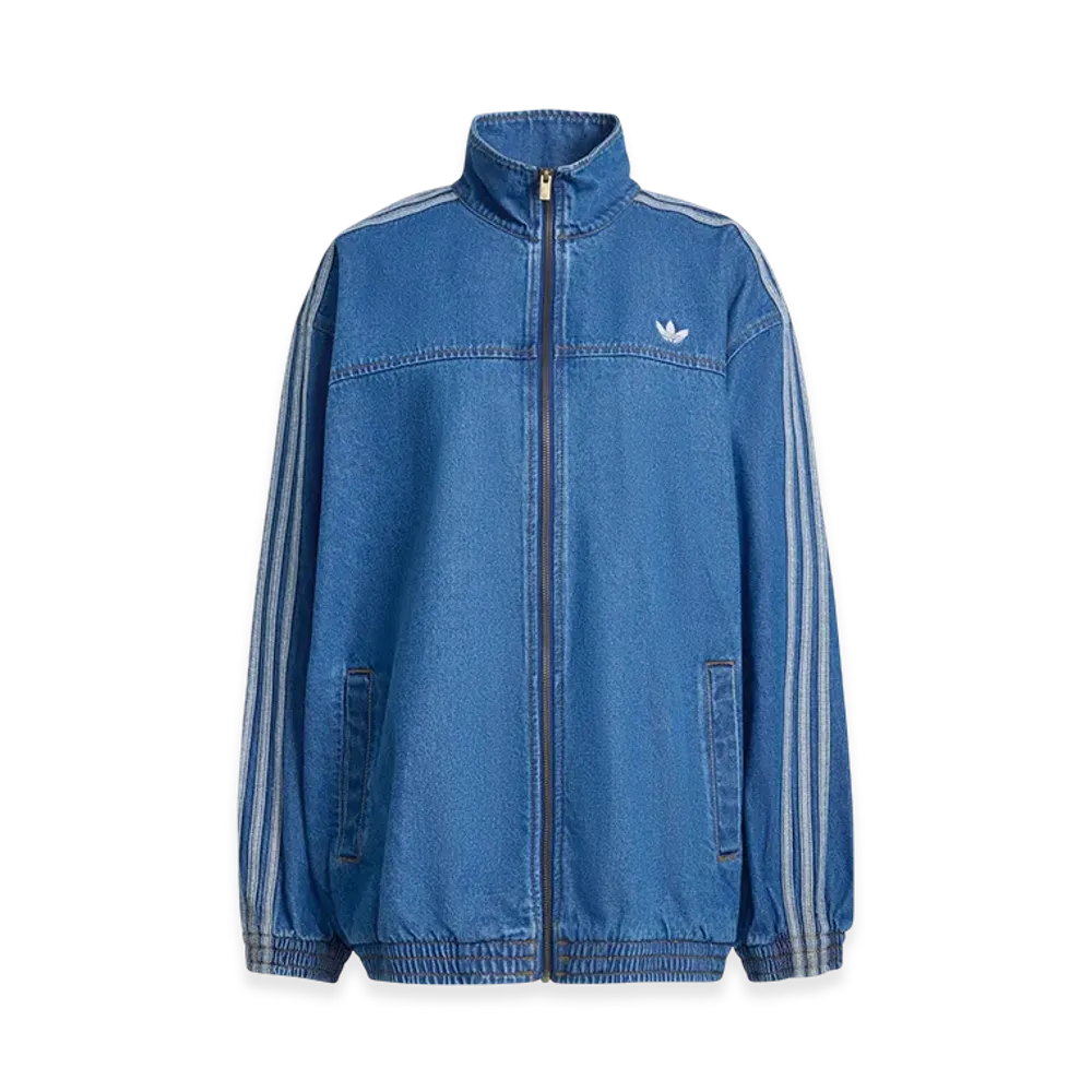 adidas Women's Firebird Adilenium Track Top Denim "Blue"