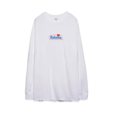 SOUND SHOP balansa Red Comic Sound Sweatshirt "ASH GRAY"