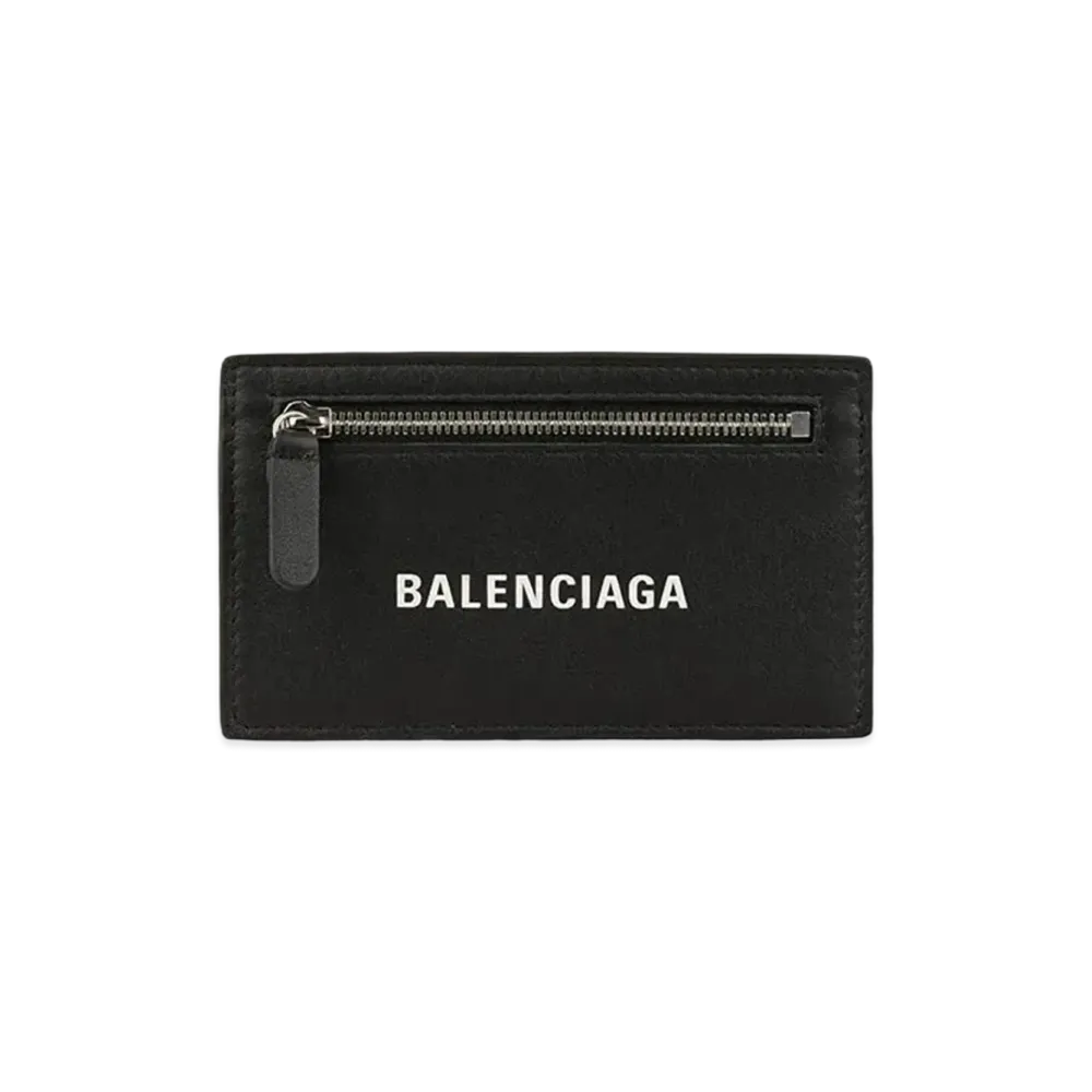 BALENCIAGA Everyday Long Card Holder "Black"