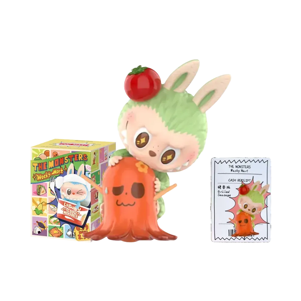 POP MART THE MONSTERS (LABUBU) Wacky Mart Series Figures Grilled Sausage