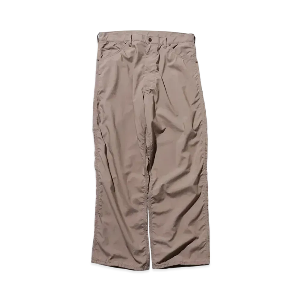 BEAMS Painter Pants Nylon Oxford "Gray"