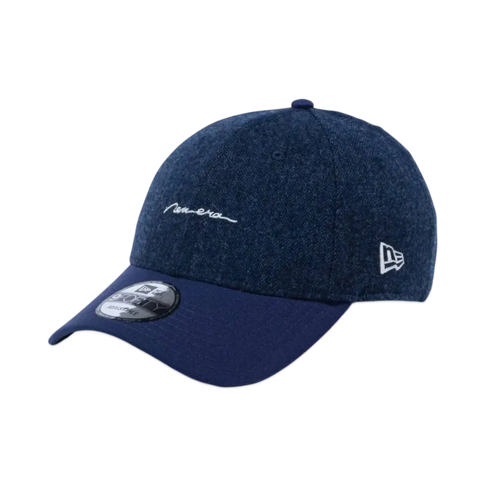 NEW ERA 9Forty Fabric Series Recycle Wool "Dark Blue"