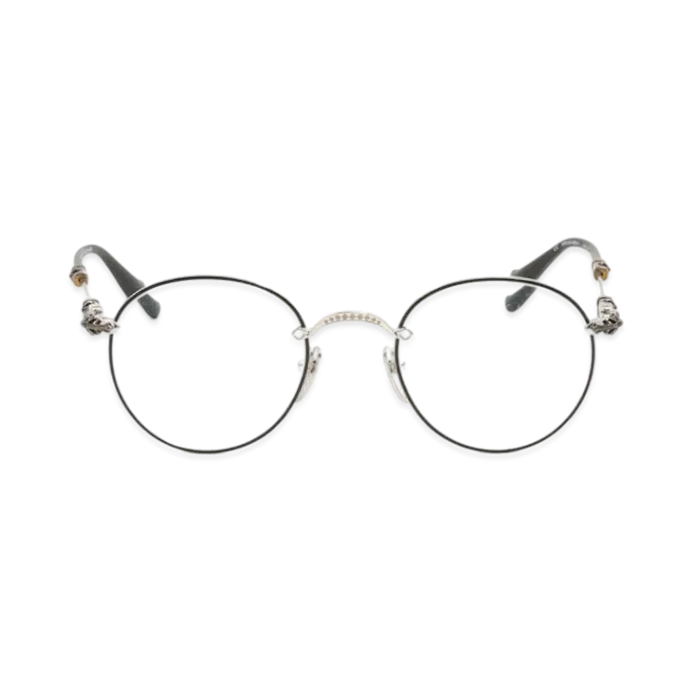 Chrome Hearts BUBBA-A Glass Metal "Silver/Black"