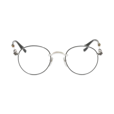 Chrome Hearts BUBBA-A Glass Metal "Silver/Black"