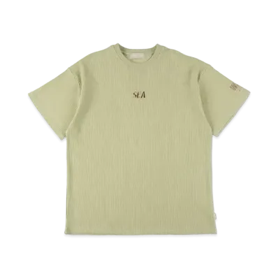 WIND AND SEA ES Waffle S/S Top "PF Green"