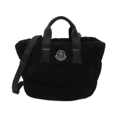 MONCLER Tote Bag Handbag Mini Character Dock "Black"