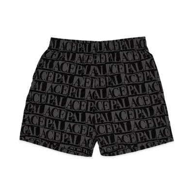 PALACE DOMINO PRINT SWIM SHORTS "Black"