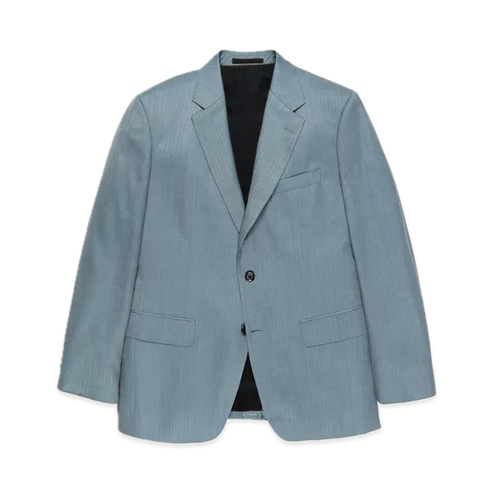 WACKO MARIA x Ermenegildo Zegna Single Breasted Jacket "Blue"