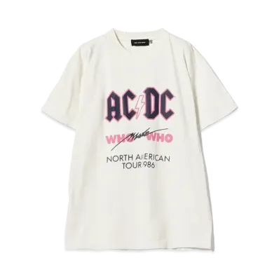 GOOD ROCK SPEED x Ray BEAMS / Exclusive Rock Tee #4 "AC/DC"
