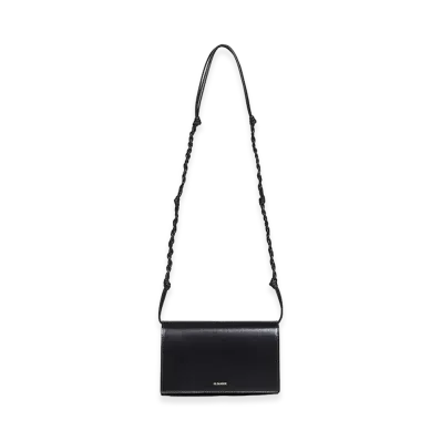 Jil Sander Women's Tangle Shoulder Bag "Black"