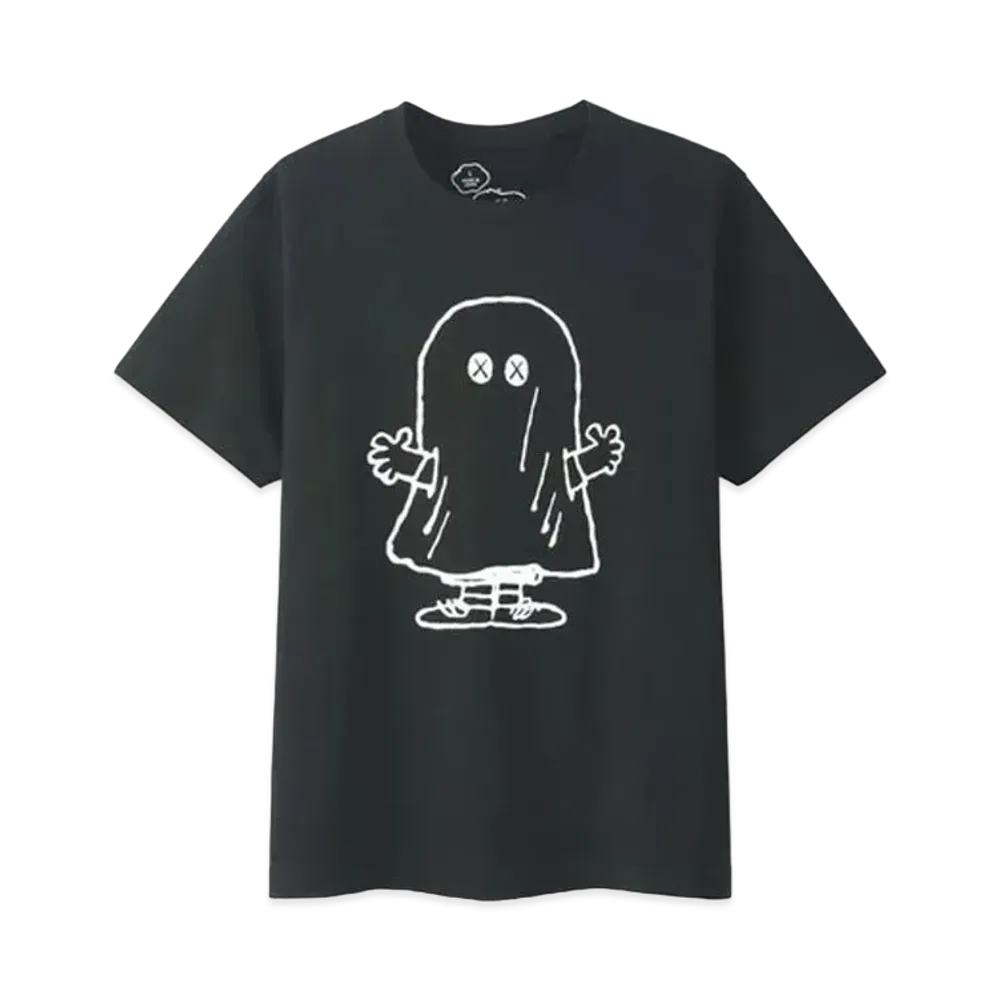 Uniqlo x KAWS x Peanuts Ghost Tee "Black"
