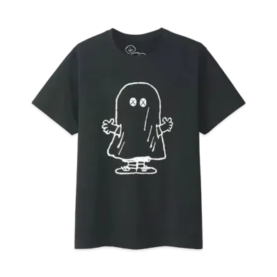 Uniqlo x KAWS x Peanuts Ghost Tee "Black"