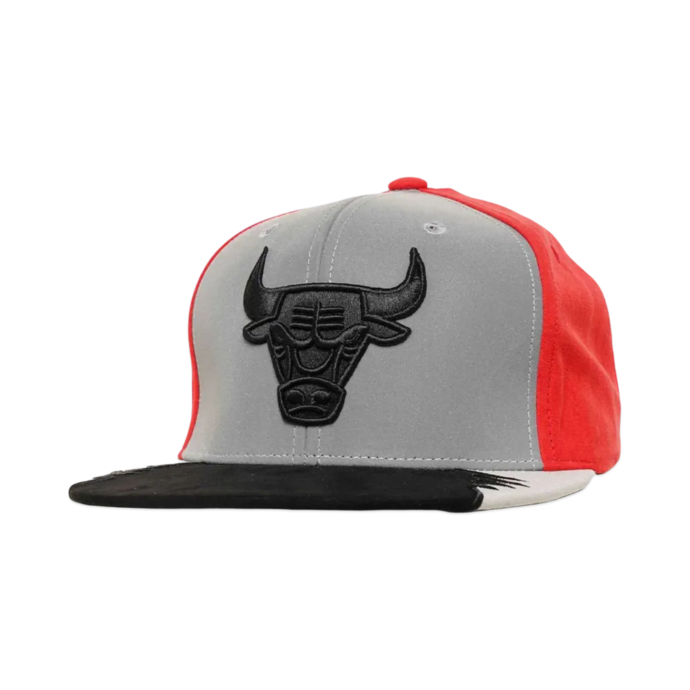 Mitchell&Ness NBA DAY 5 SNAPBACK BULLS "GREY-RED"