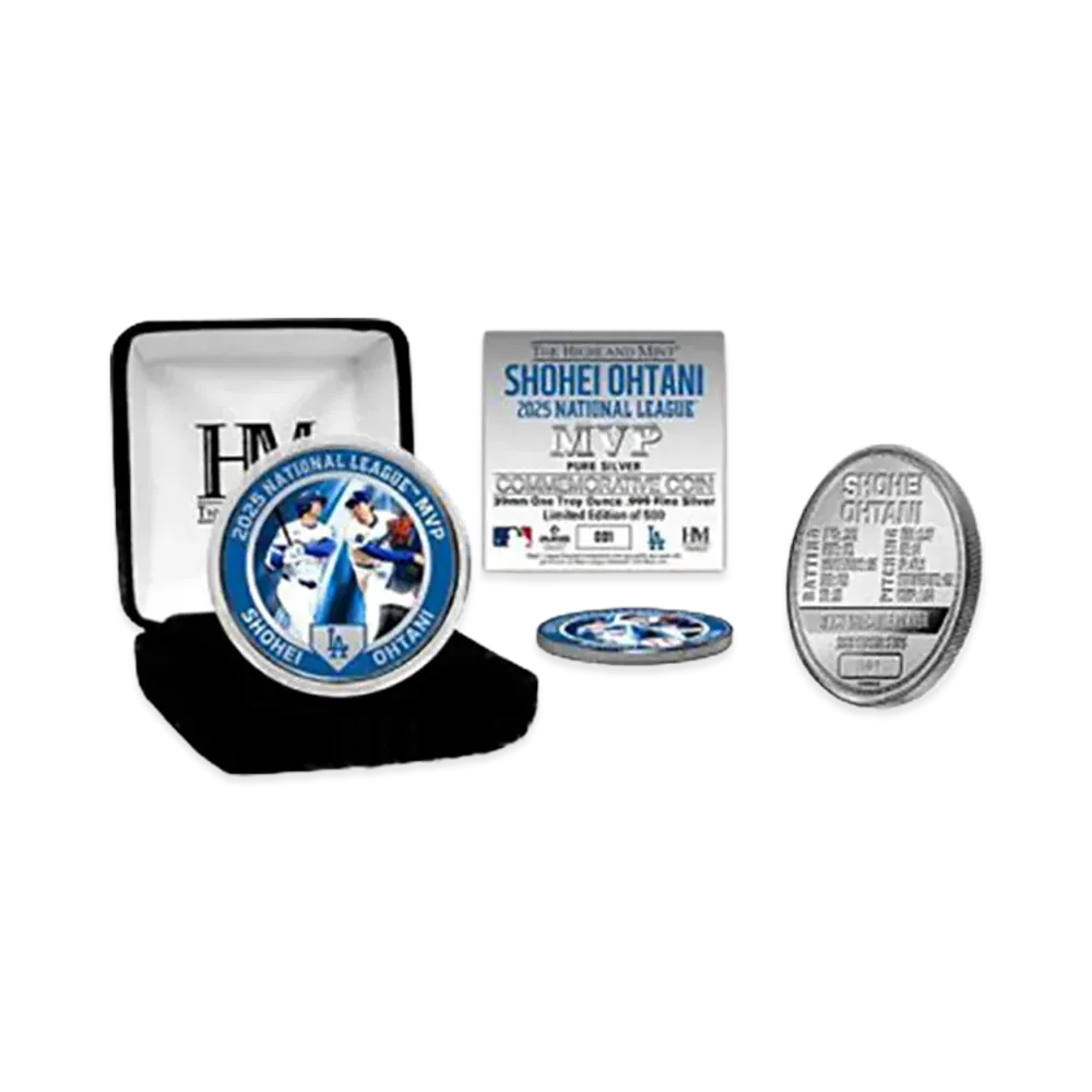 MLB Shohei Ohtani MVP Commemorative Pure Silver Goods "-"