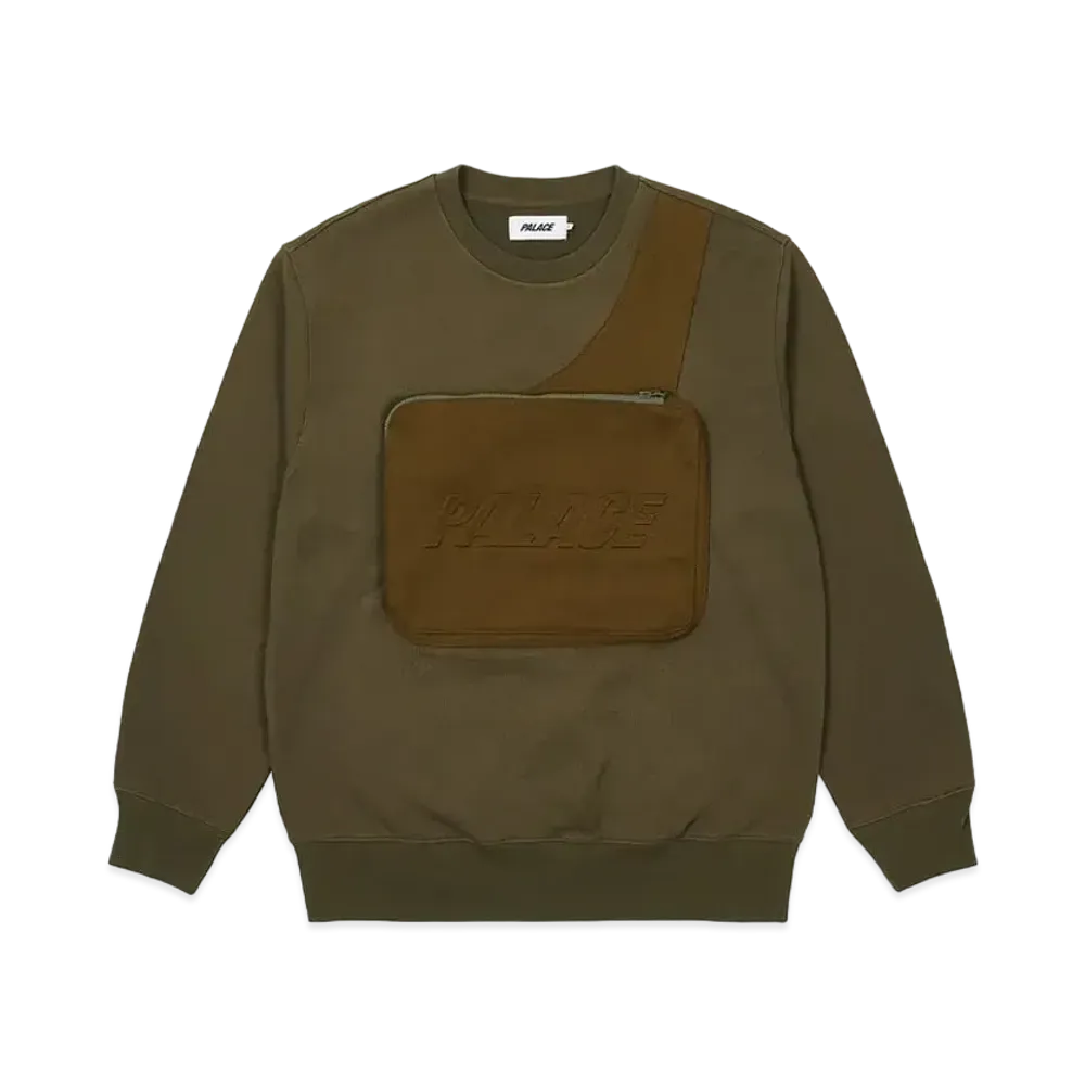 PALACE BAG CREW "Olive"