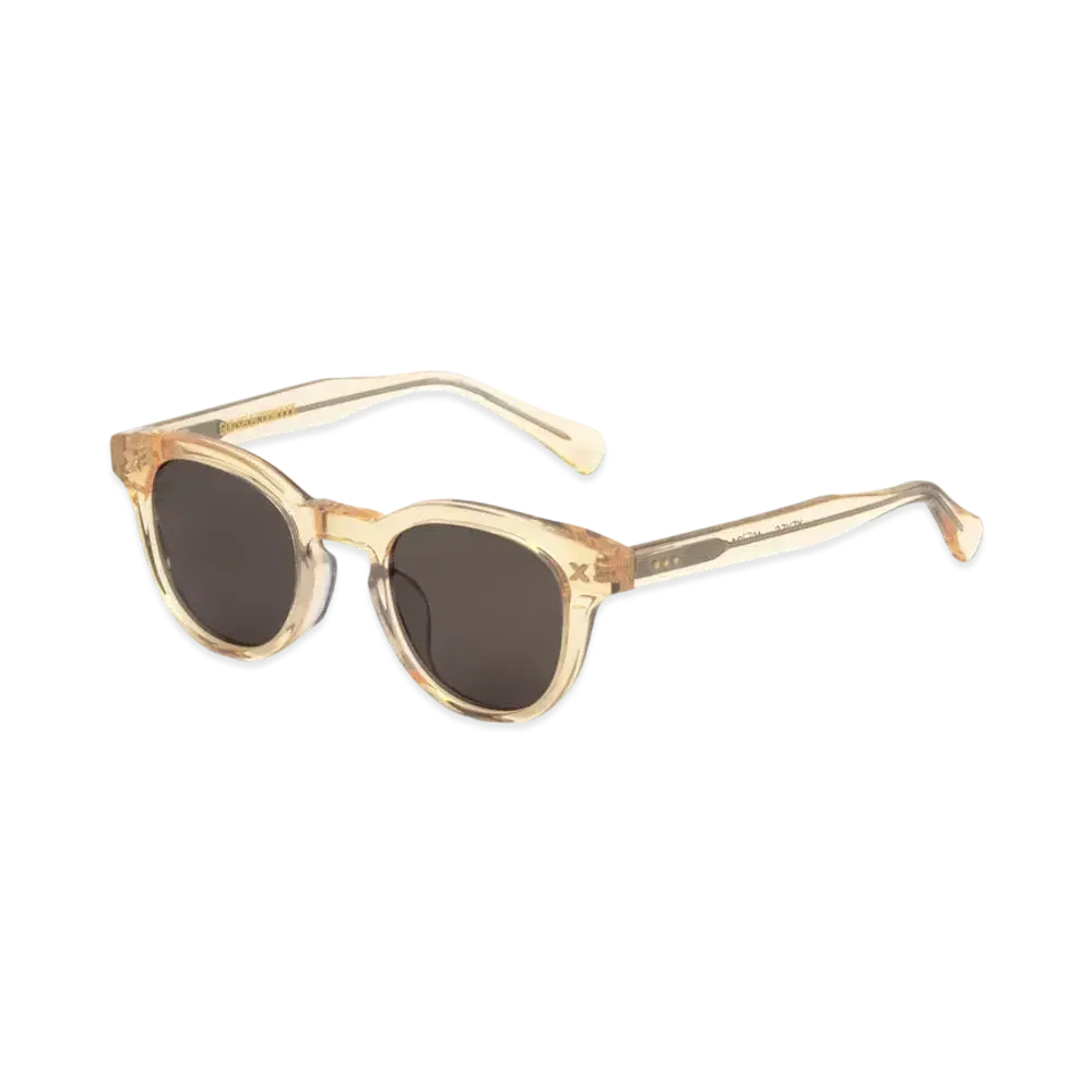 GOD SELECTION XXX SUNGLASSES GX-S21-EW-01 "Clear Beige/Brown"