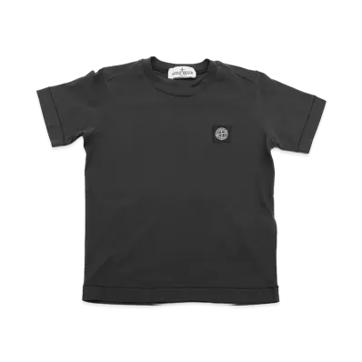 Stone Island Kids Compass Logo T-Shirt "Black"