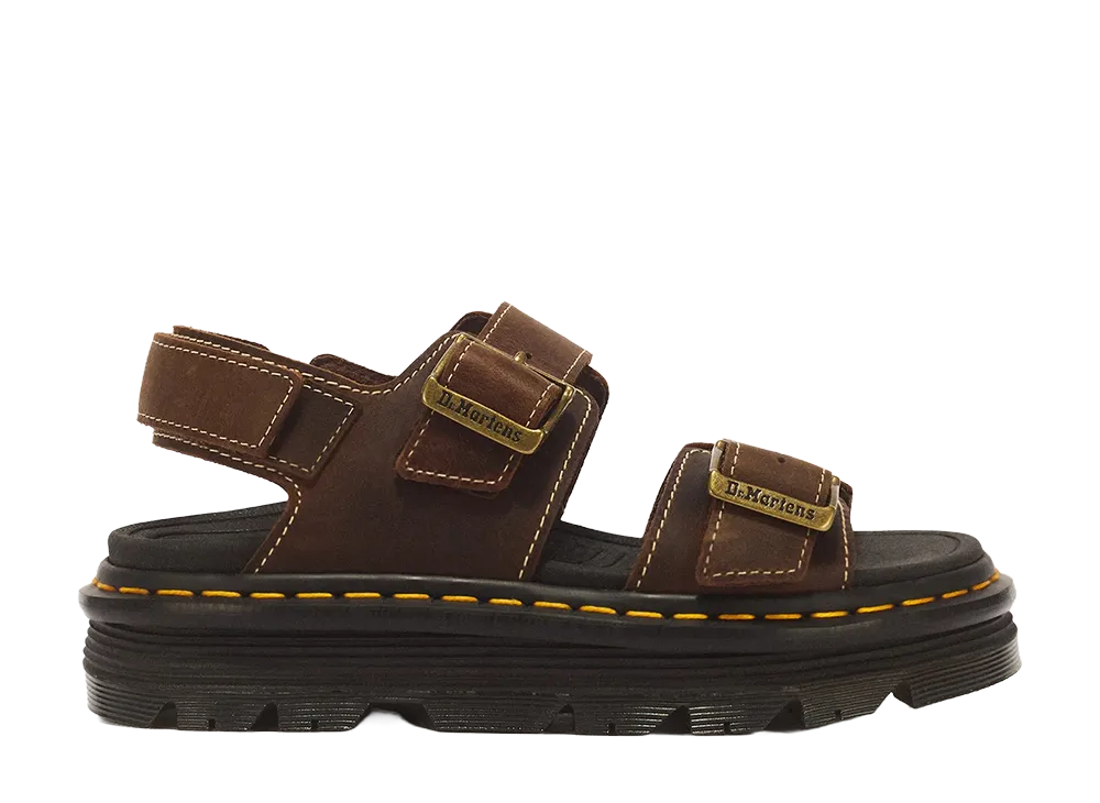 Dr.Martens Zebzag Sandal "Dark Brown"