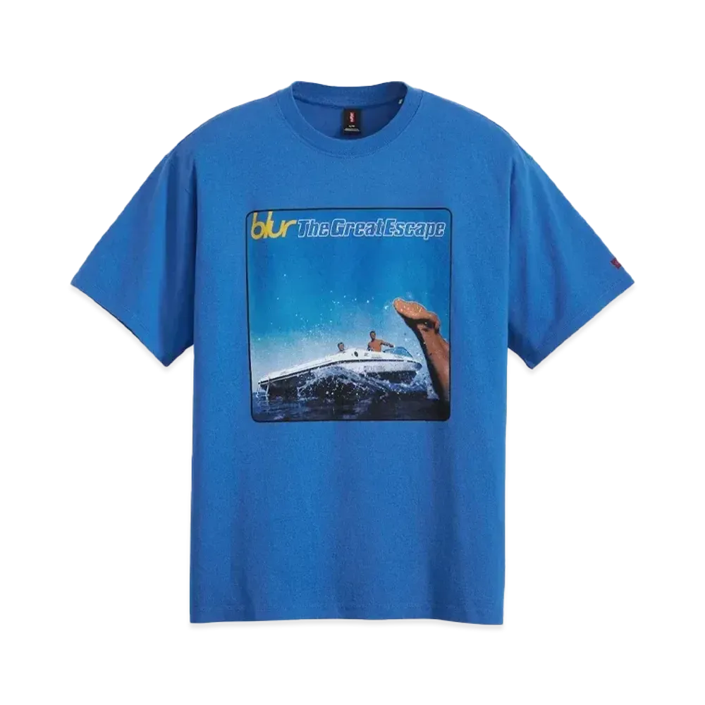 Levi's x Blur The Great Escape Graphic T-shirt "Victoria Blue"