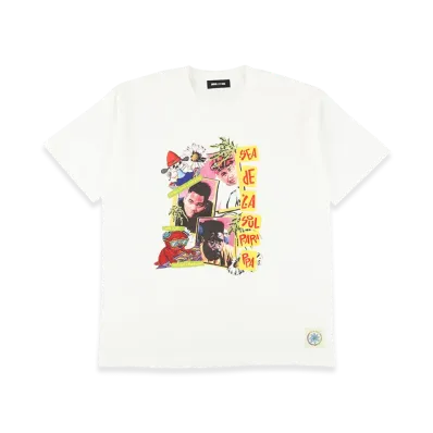 WIND AND SEA x PaRappa the Rapper x DE LA SOUL S/S Tee "White"