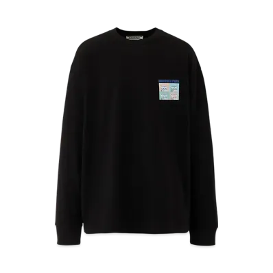 Onitsuka Tiger Long Sleeved Tee "Black"