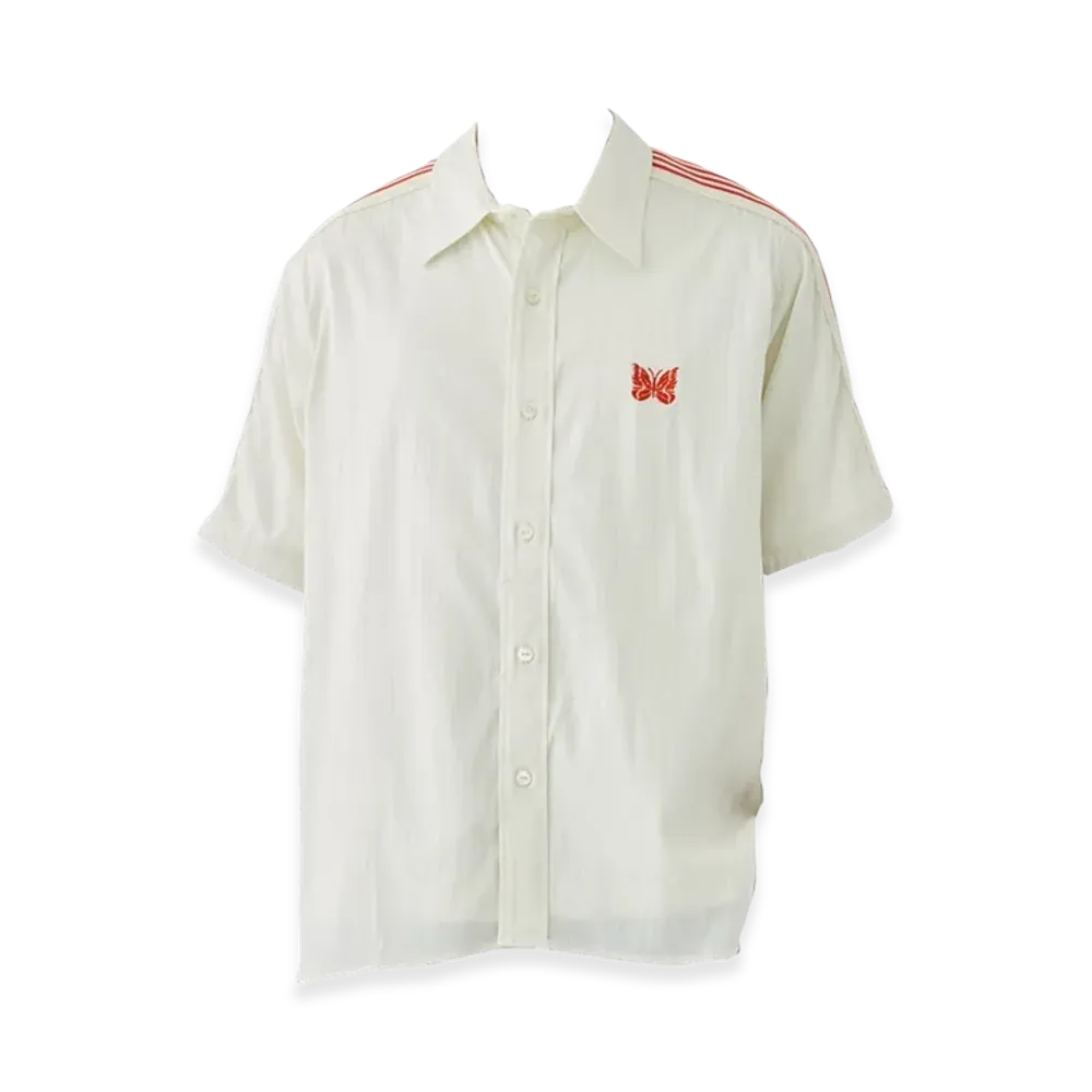 NEEDLES Track Tape S/S Shirt "Ecru"