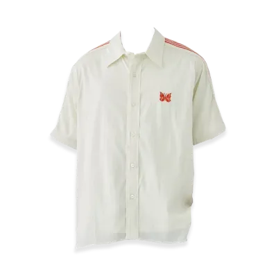 NEEDLES Track Tape S/S Shirt "Ecru"