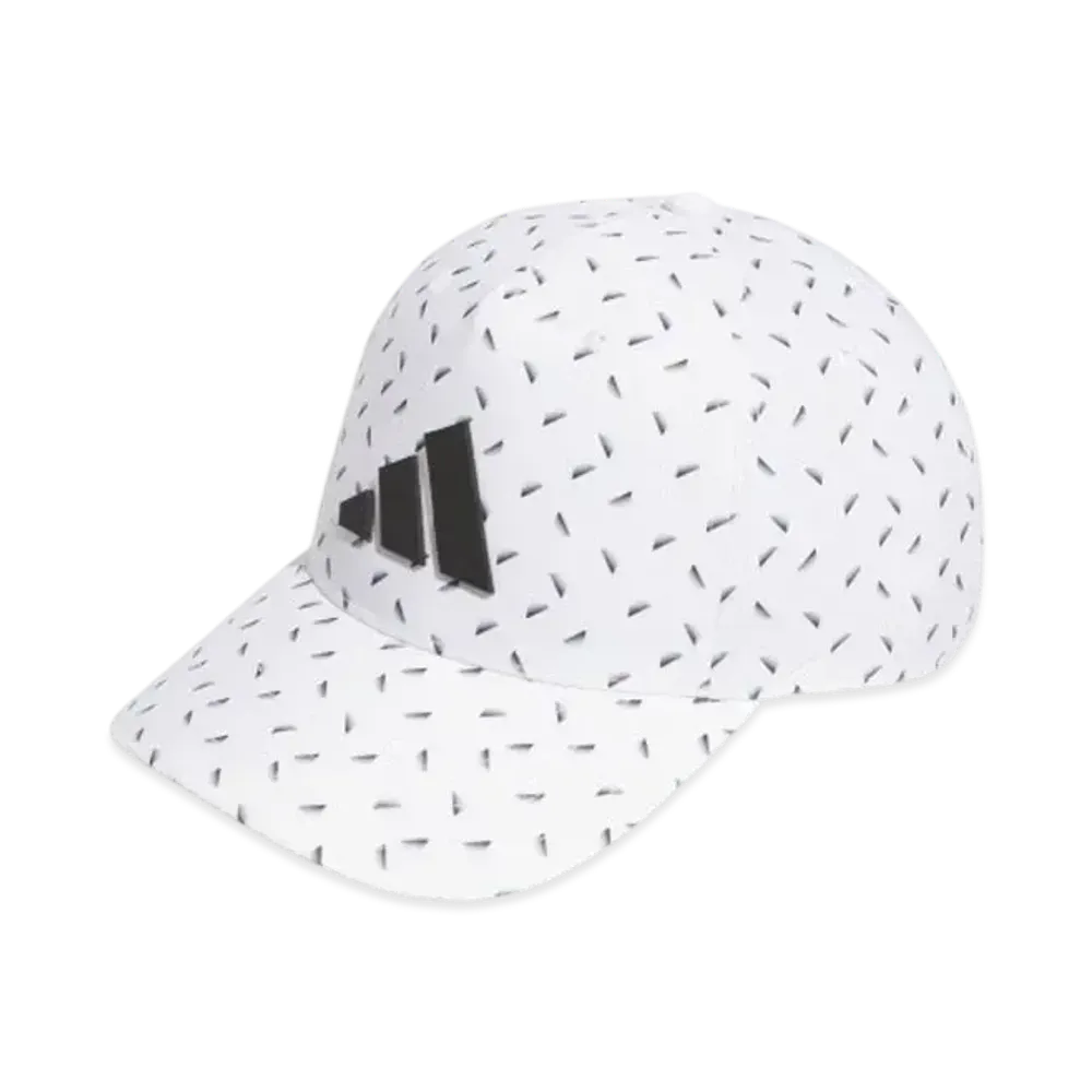 adidas All-Over Pattern Snapback Cooling Cap "White"