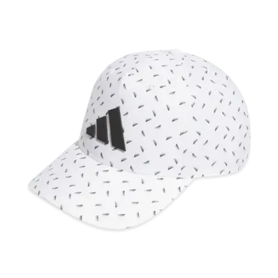adidas All-Over Pattern Snapback Cooling Cap "White"