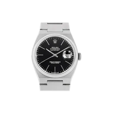 ROLEX Oyster Quartz Date-Just Black Dial 17000