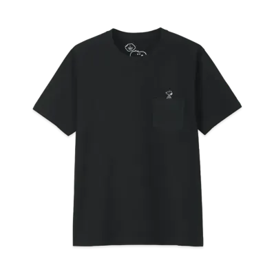 Uniqlo x KAWS x Peanuts Snoopy Pocket Tee "Black"