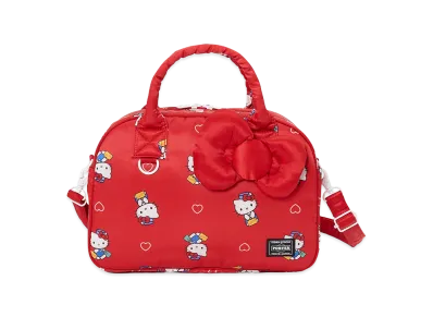 PORTER x HELLO KITTY 2Way Duffle Bag "Red"