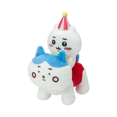 Gray Parka Service -Chikawa- Chika Warado Poppo Plush