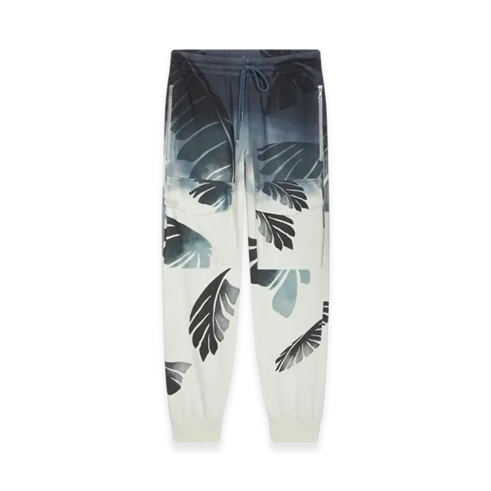 DRIES VAN NOTEN Printed Sweatpants "Navy"