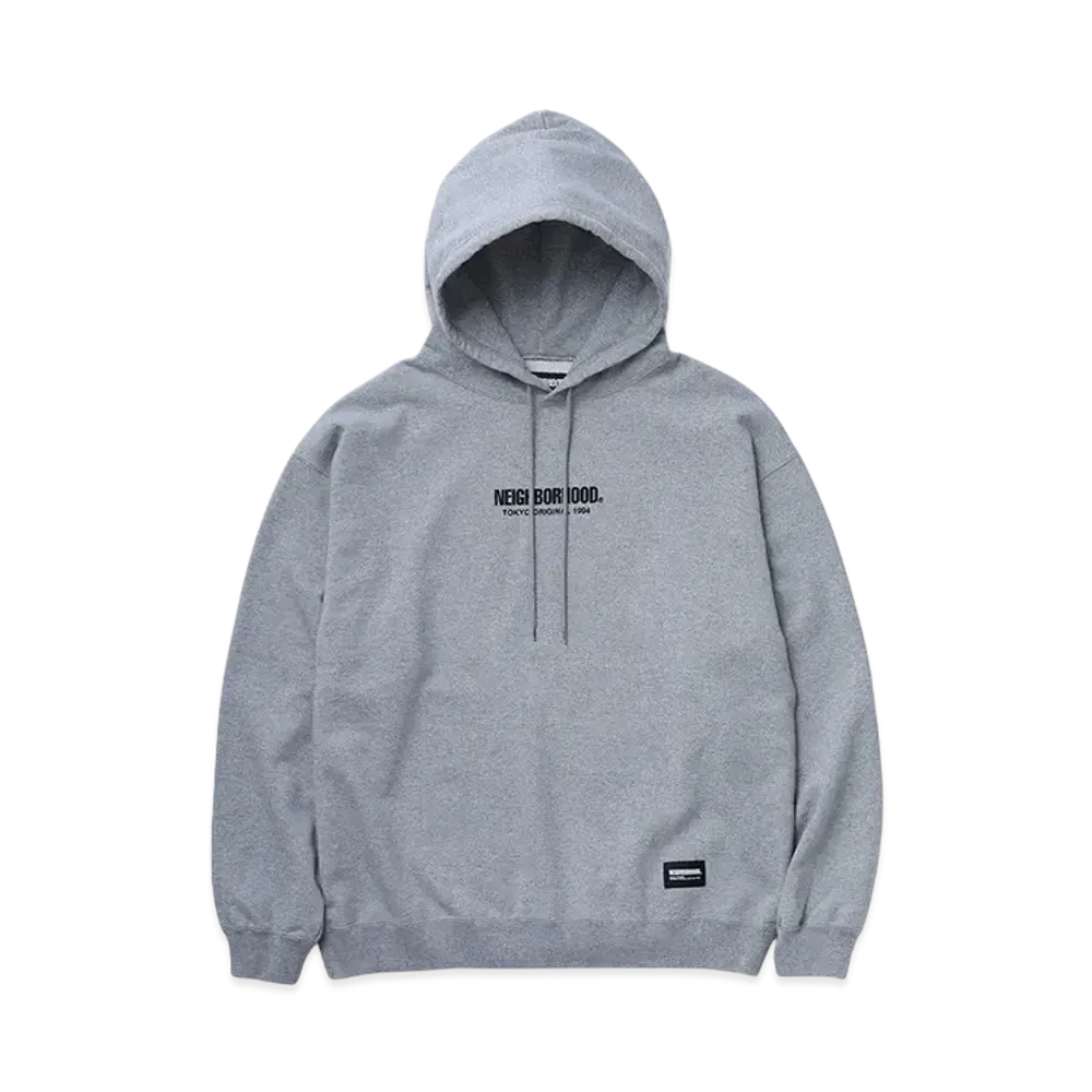 NEIGHBORHOOD Solid Sweat Hoodie LS "Gray"