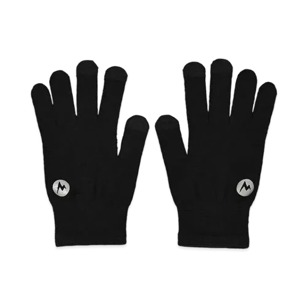 Marmot Wool Knit Inner Glove "Black"