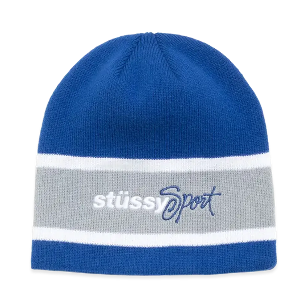 Stussy Sport Stripe Skullcap "Royal"