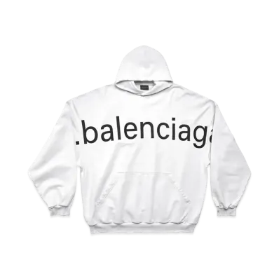 BALENCIAGA MENS Hoodie Oversized "White"