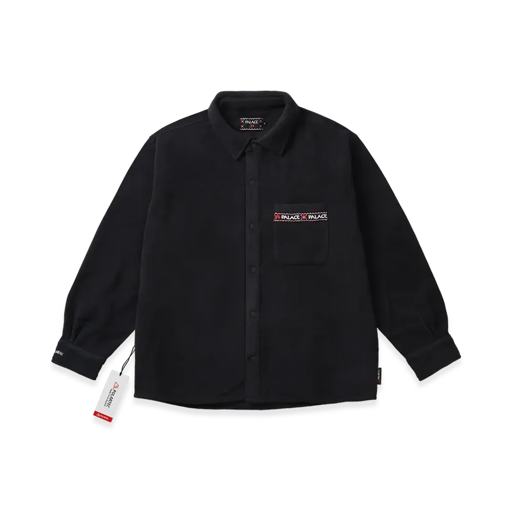 PALACE Polartec Om Fleece Overshirt "Black"