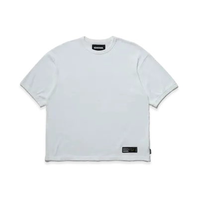 NEIGHBORHOOD Honeycomb Fabric Crewneck SS "White"