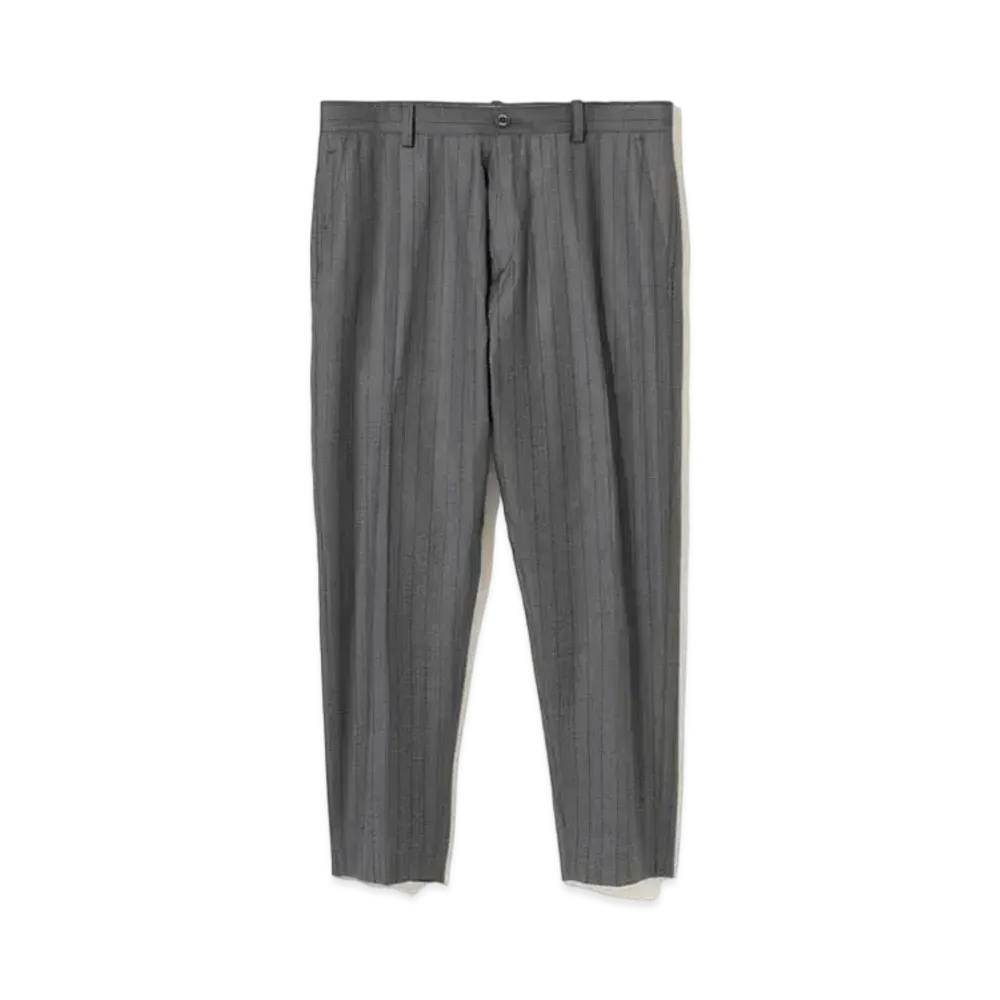 UNDERCOVER The Shepherd Wool Tapered Slacks "Gray"