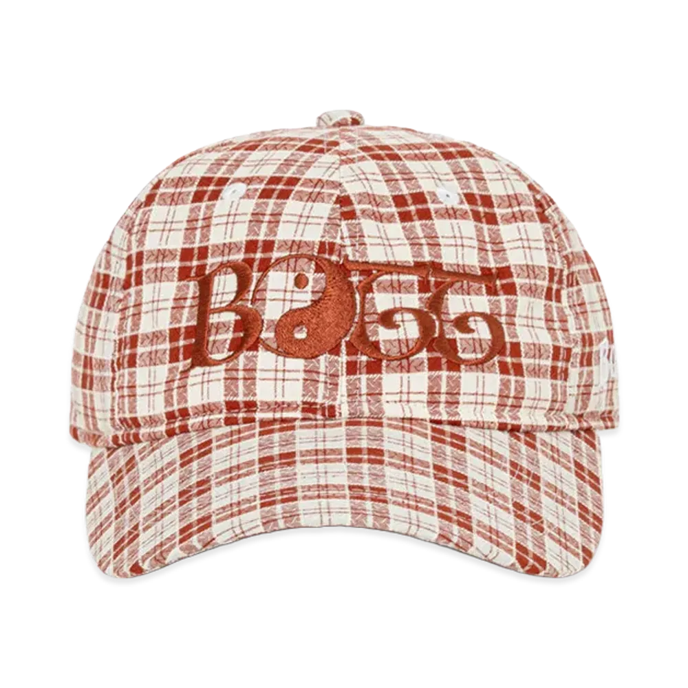 BoTT 2Y Plaid 6-Panel Cap "Red"