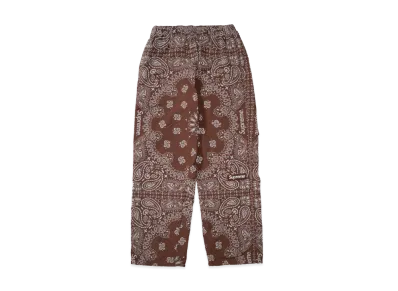 Supreme Reflective Bandana Track Pant "Brown"