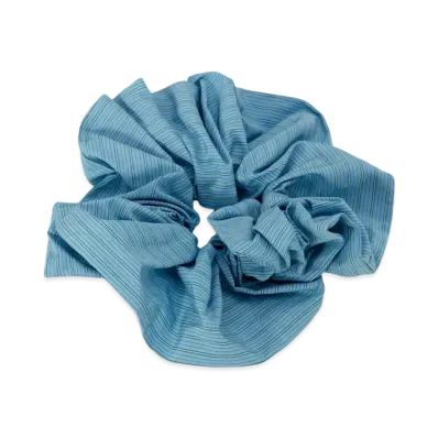 Ernie Palo Stripe Big Scrunchie "Sax"