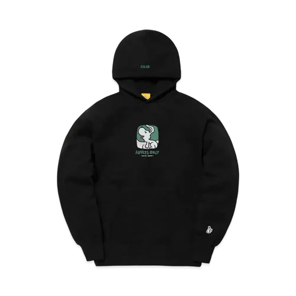 FR2 Adults Only Embroidery Hoodie "Black"