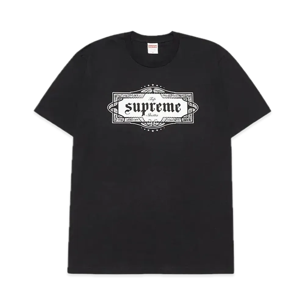 Supreme Top Shotta Tee "Black"