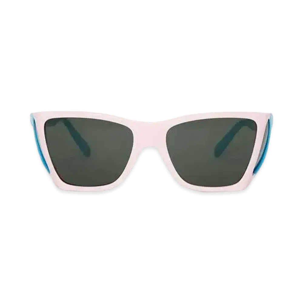 JW ANDERSON Wide Frame Sunglasses "Pink/Light Blue"